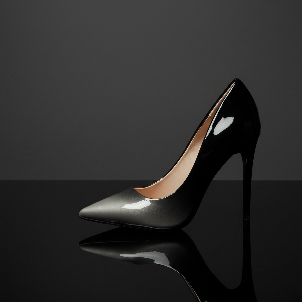The Ombre — Charcoal, lightened background