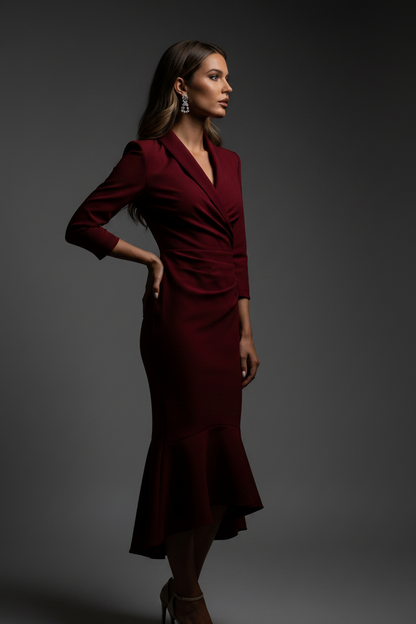 The Sovereign — Wine Red